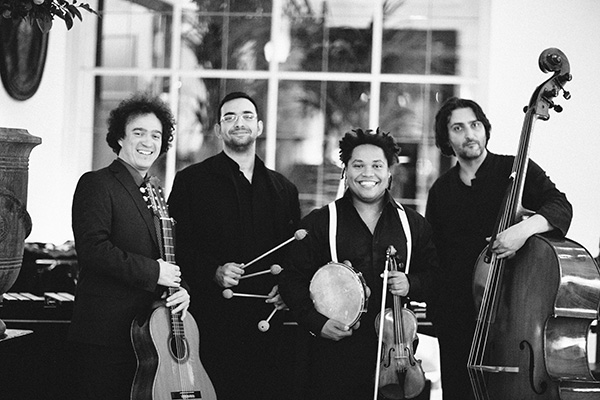 Quarteto Bianco Schwarz weiß Porträt