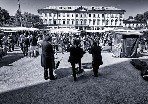 Trio Negro open Air Konzert, Salzburg