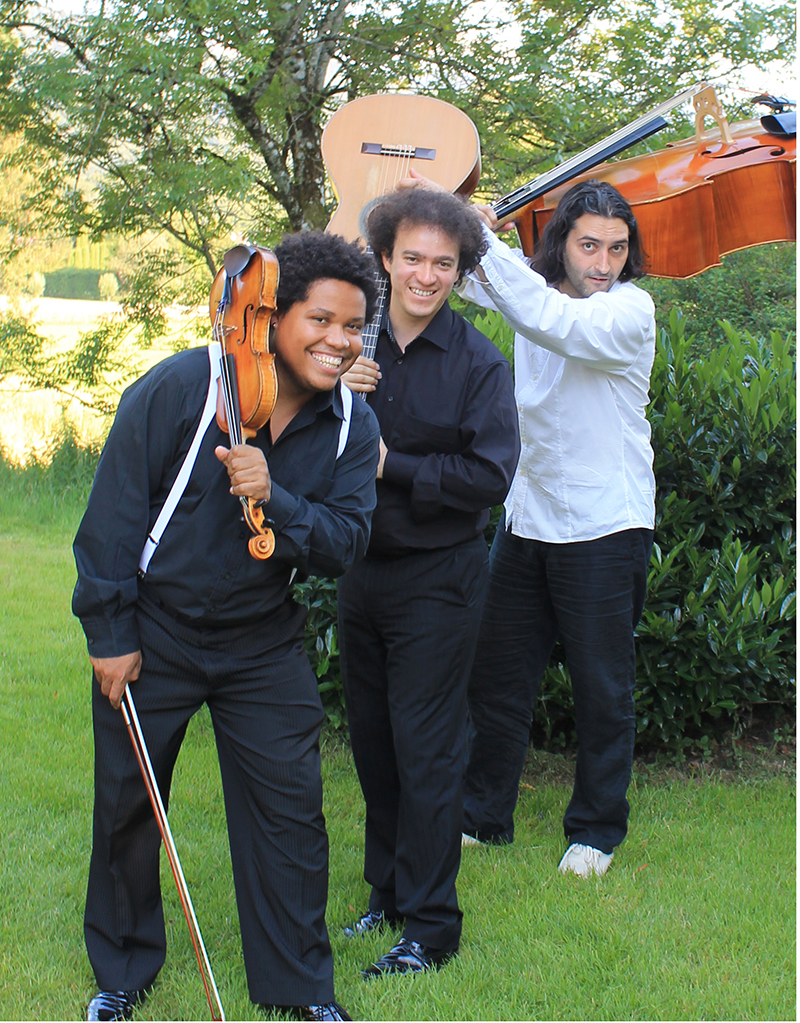 Trio Negro in Mirabelgarten, Salzburg